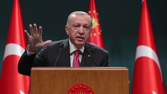 Recep Tayyip Erdoğan: Er ist gegen einen Nato-Beitritt von Finnland und Schweden.