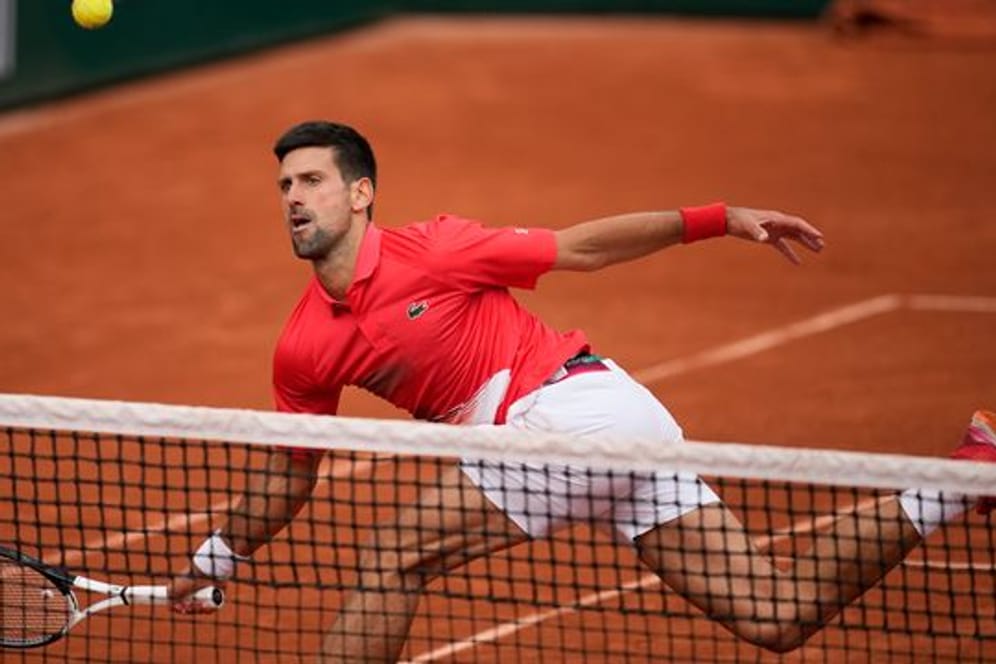 Zeigt sich in Paris weiter in Topform: Novak Djokovic.