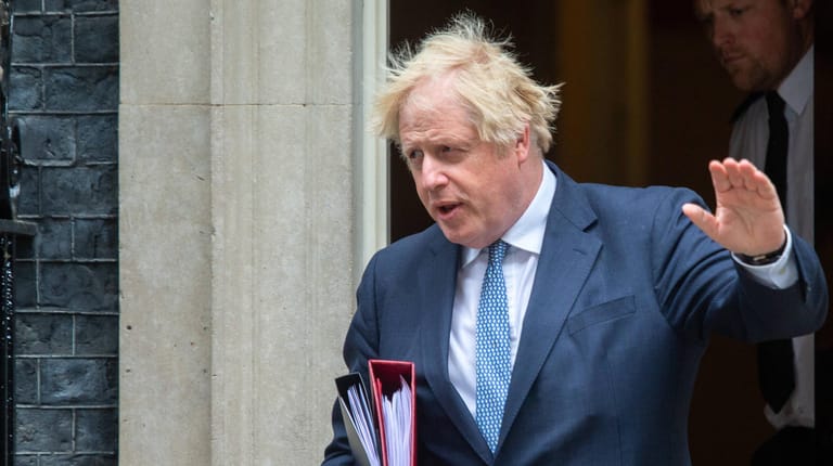 Boris Johnson: Der britische Premier wird von der Opposition für seine Politik der Nostalgie kritisiert.