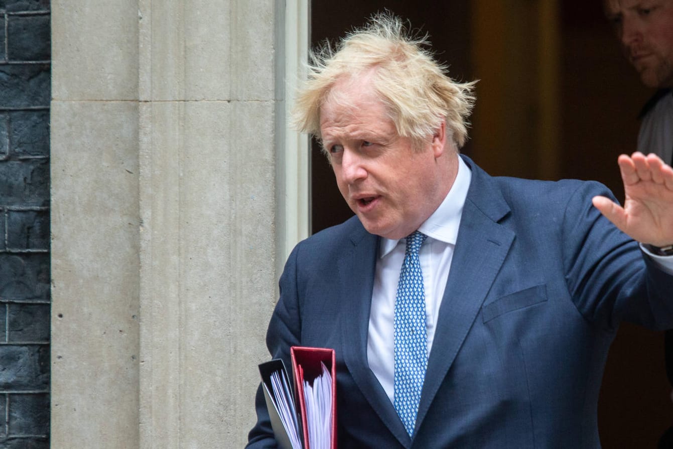 Boris Johnson: Der britische Premier wird von der Opposition für seine Politik der Nostalgie kritisiert.