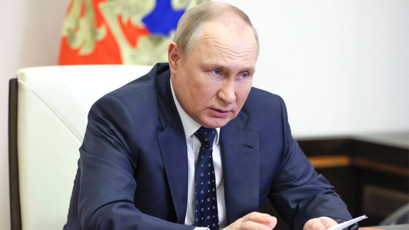 Wladimir Putin: Der russische Präsident hatte am 24. Februar nach eigenen Worten eine "Spezial-Operation" in der Ukraine gestartet.