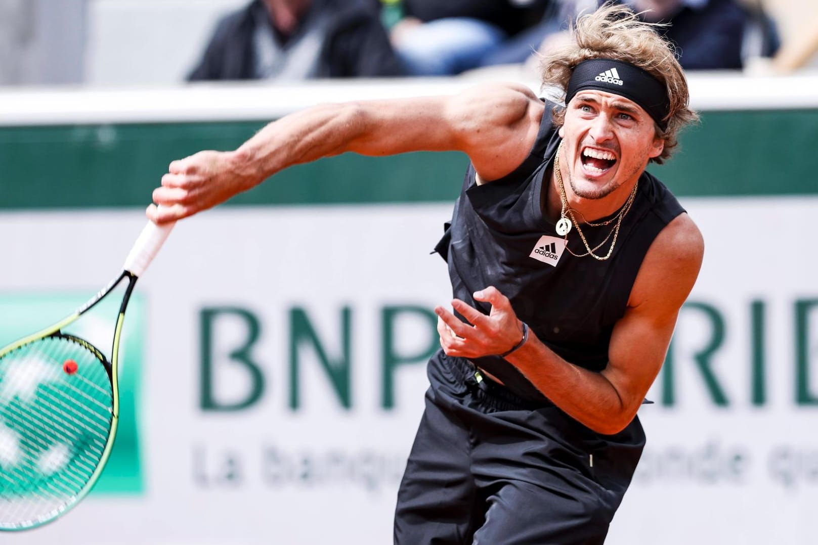 Alexander Zverev: Der Deutsche trifft im Viertelfinale auf Carlos Alcaraz.