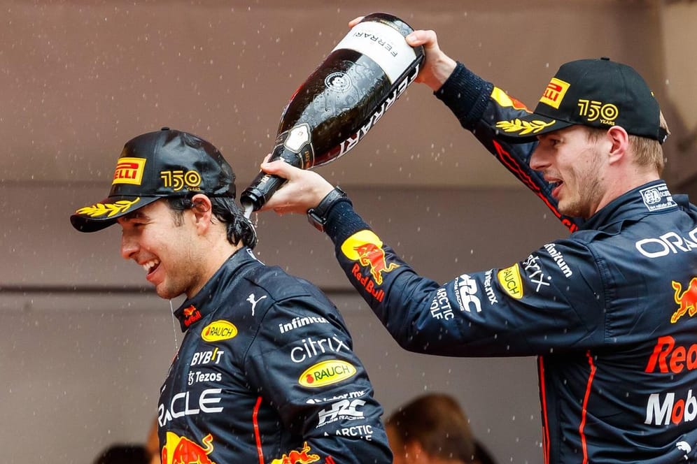 Sergio Perez und Max Verstappen: Ferrari protestiert gegen den Red-Bull-Rennstall.