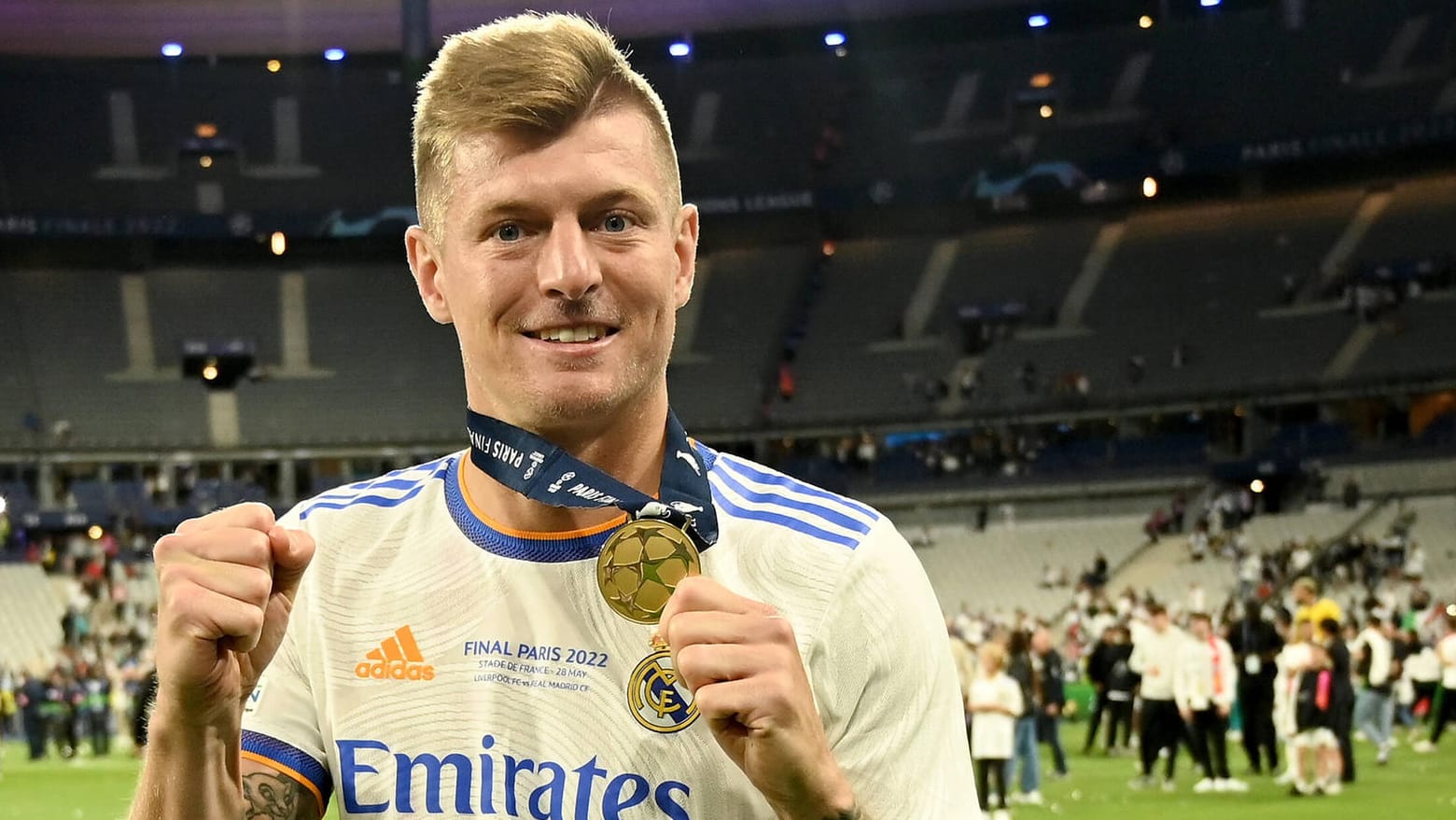 Toni Kroos: Der Real-Star hat bereits fünf Mal die Champions League gewonnen. Toni Kroos: Der Real-Star hat bereits fünf Mal die Champions League gewonnen.