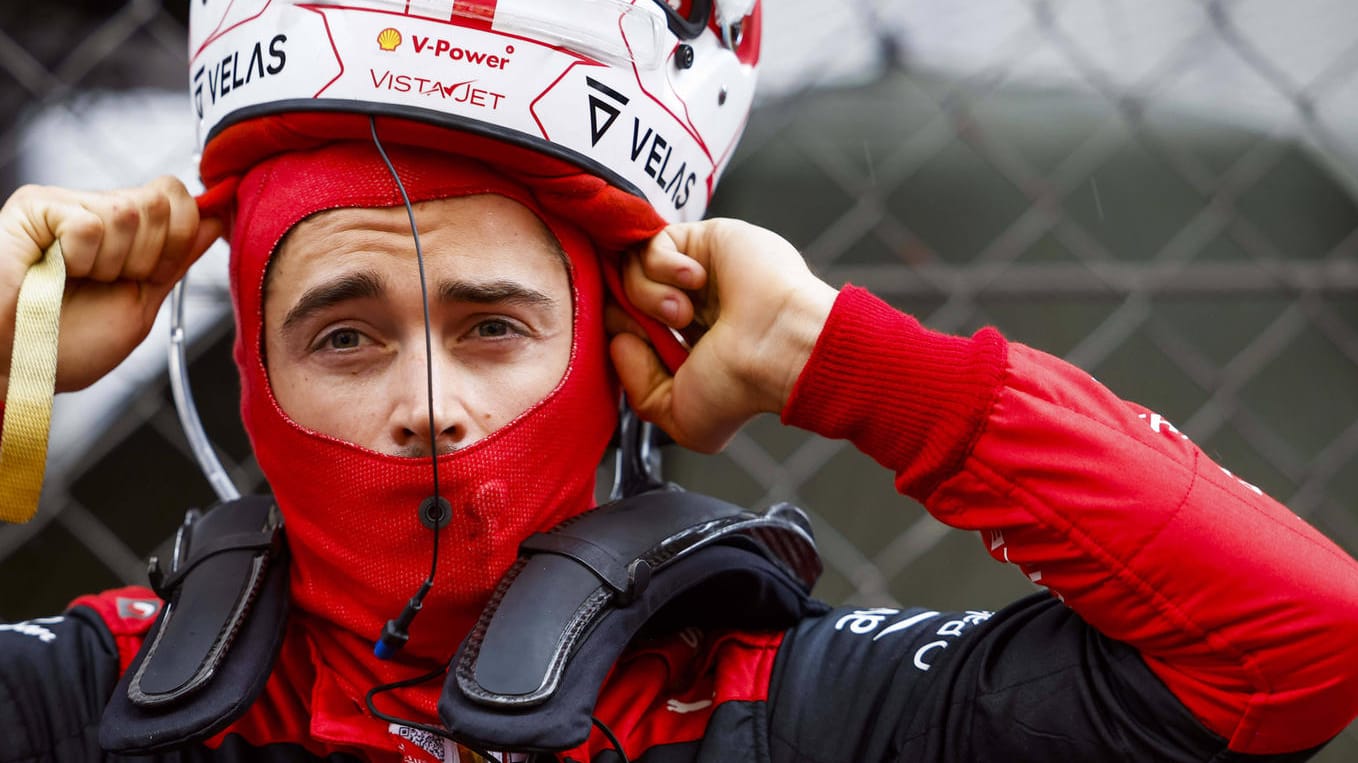 Charles Leclerc: Der Ferrari-Pilot wurde am Ende Vierter.