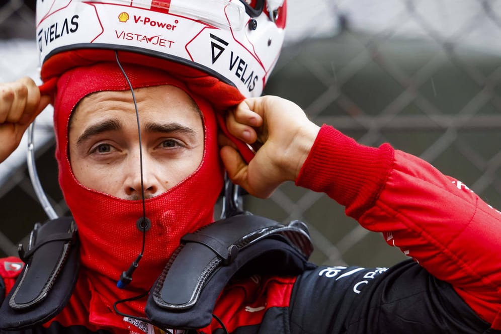 Charles Leclerc: Der Ferrari-Pilot wurde am Ende Vierter.