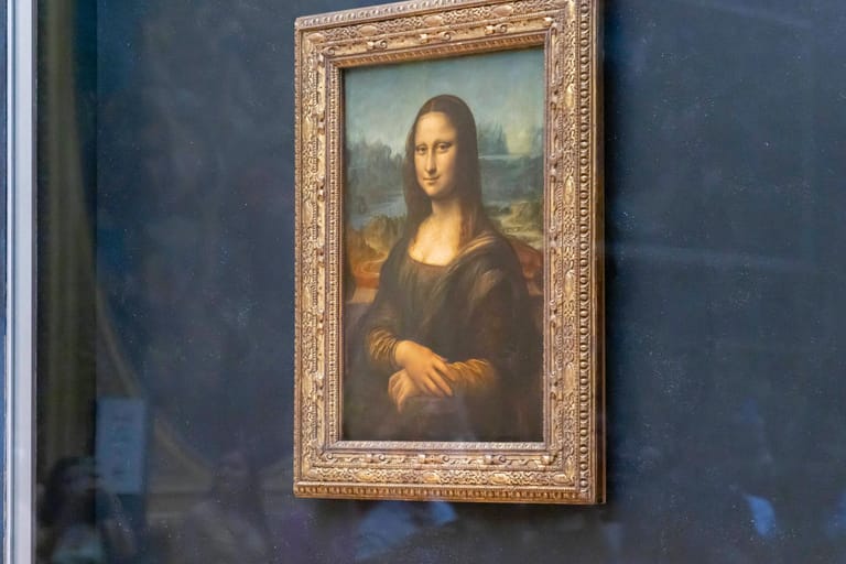 Die Mona Lisa im Kunstmuseum Louvre: Der Preis des Kunstwerks von Leonardo da Vinci wird auf circa 100 Millionen Dollar geschätzt.