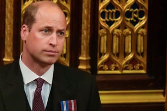 Prinz William: Der Royal sitzt bei den Feierlichkeiten Anfang Juni im Sattel.