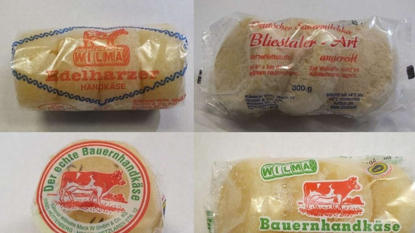 Käseprodukte: Diese Sorten ruft die Käserei Wilhelm Mack zurück.