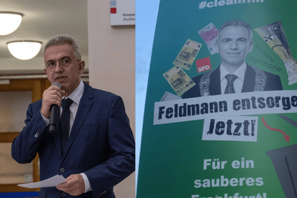 Hetzkampagne gegen Peter Feldmann: Die Initiatoren der Kampagne sind bislang unbekannt.