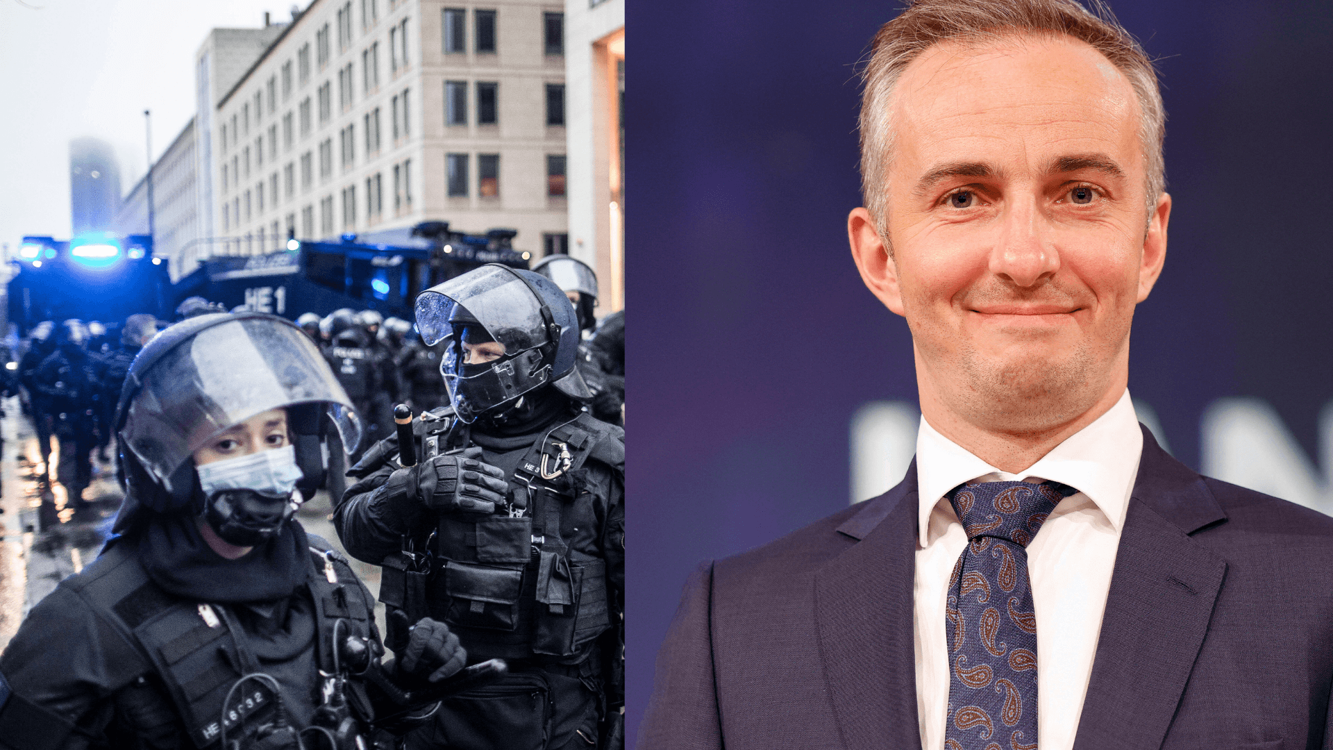 Frankfurter Polizeibeamte und Moderator Jan Böhmermann: "ZDF Magazin Royale" bescheinigt der hessischen Polizei ein positives Zeugnis im Kampf gegen Hasskriminalität. Das größte Problem hat die Polizei in ihren eigenen Reihen.