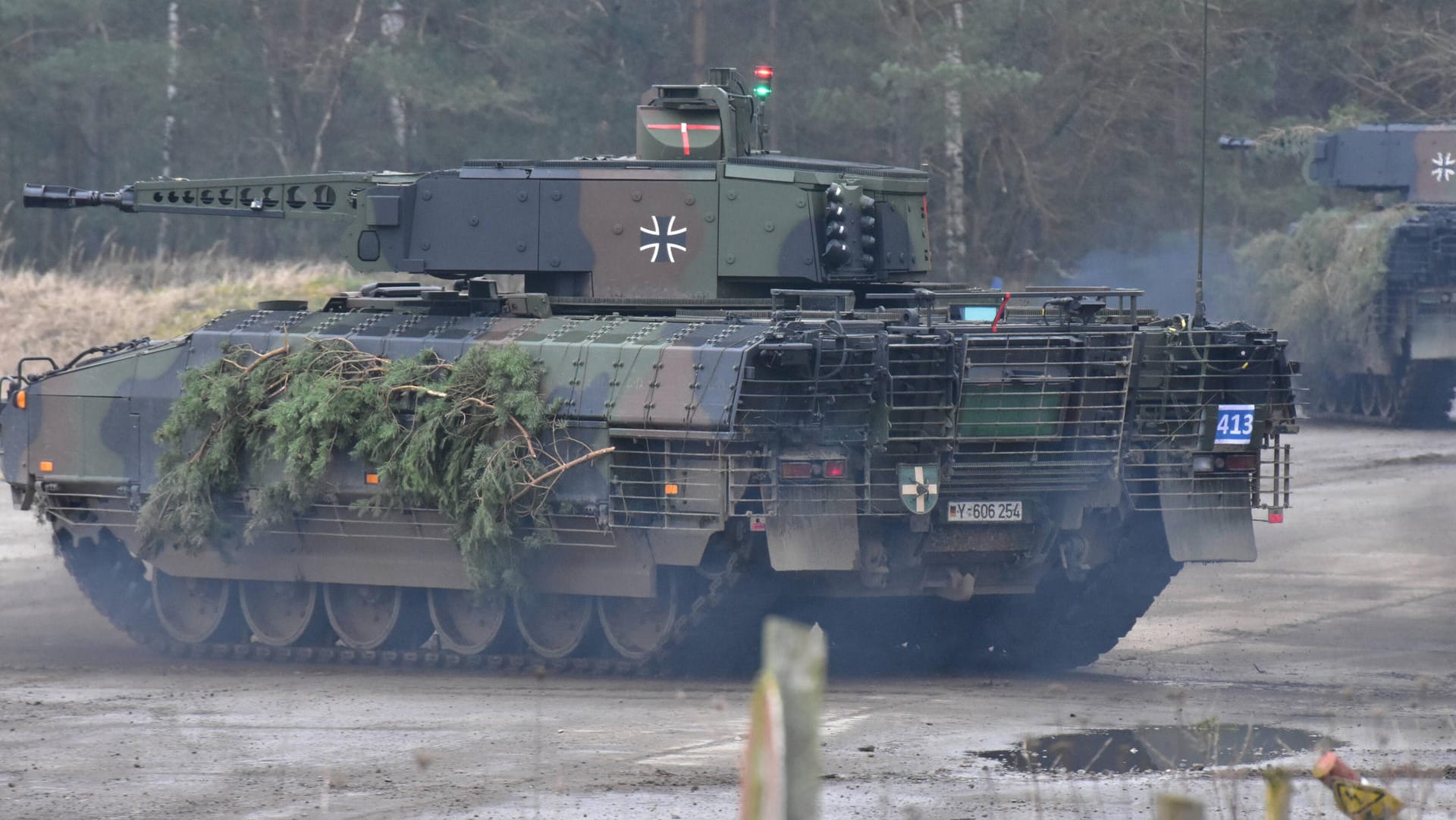 Ein Schützenpanzer vom Typ Puma: Die Mehrheit der Fahrzeuge in Bundeswehr-Bestand ist derzeit nicht funktionstüchtig.