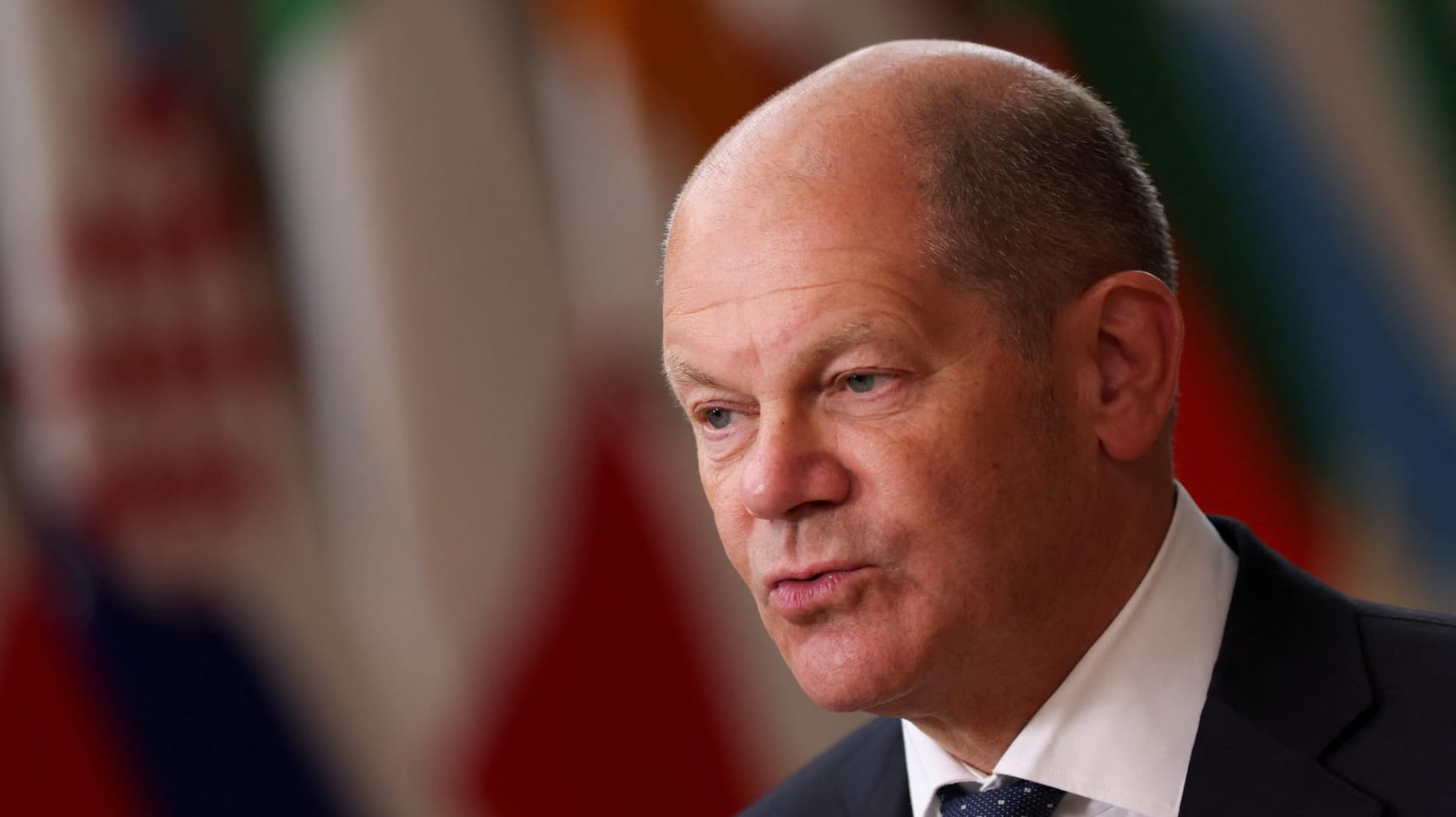 Olaf Scholz: Der deutsche Bundeskanzler zeigte sich in Brüssel optimistisch, dass es beim Öl-Embargo eine Einigung gebe.