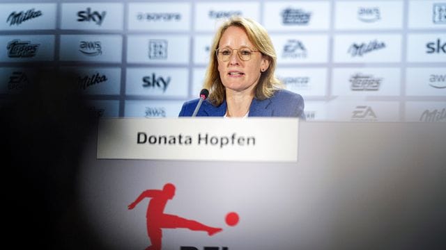 Stellt die Weichen der Zukunft: Donata Hopfen, Vorsitzende der Geschäftsführung der DFL.