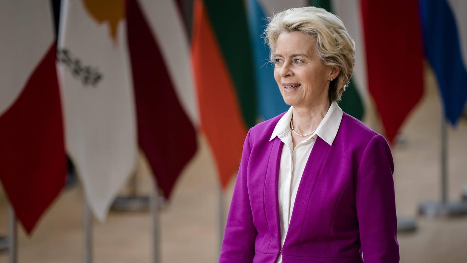 Ursula von der Leyen in Brüssel: Das Öl-Embargo gegen Russland ist wohl vorerst gescheitert.