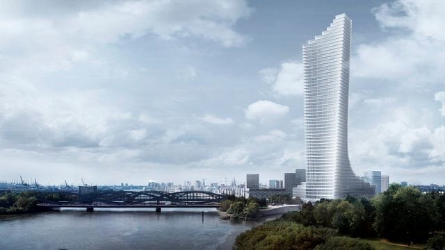 Eine Visualisierung des geplanten "Elbtower" in der Hafencity (Symbolbild): Besonders Unternehmen wollen Flächen in dem Hochhaus mieten. Eine Visualisierung des geplanten "Elbtower" in der Hafencity (Symbolbild): Besonders Unternehmen wollen Flächen in dem Hochhaus mieten.