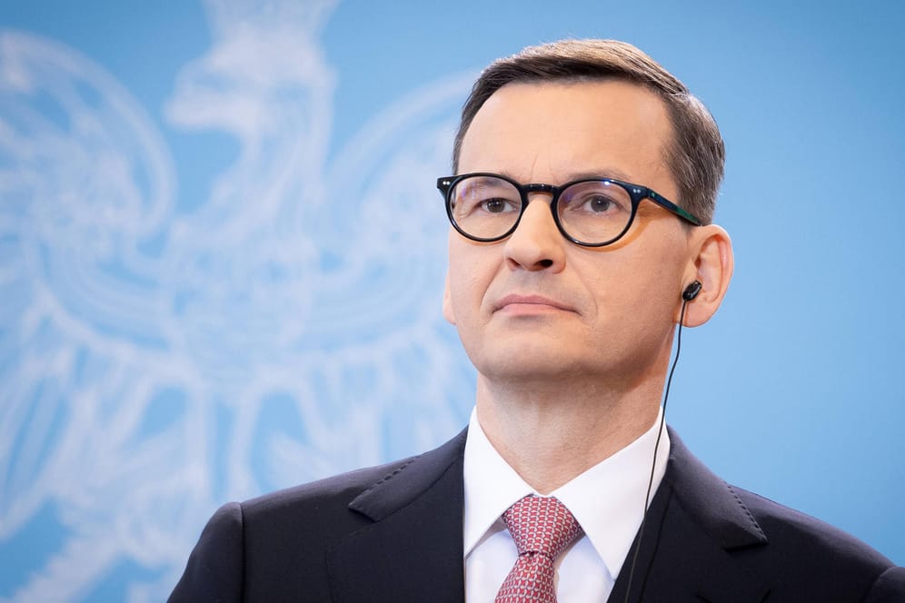 Mateusz Morawiecki: Der polnische Ministerpräsident kritisiert Russlands Präsidenten Putin scharf.