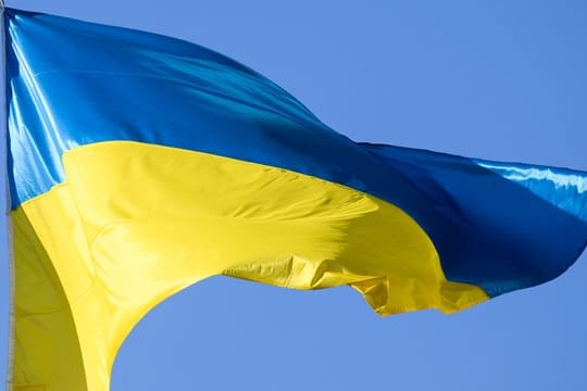 Ukrainische Flagge