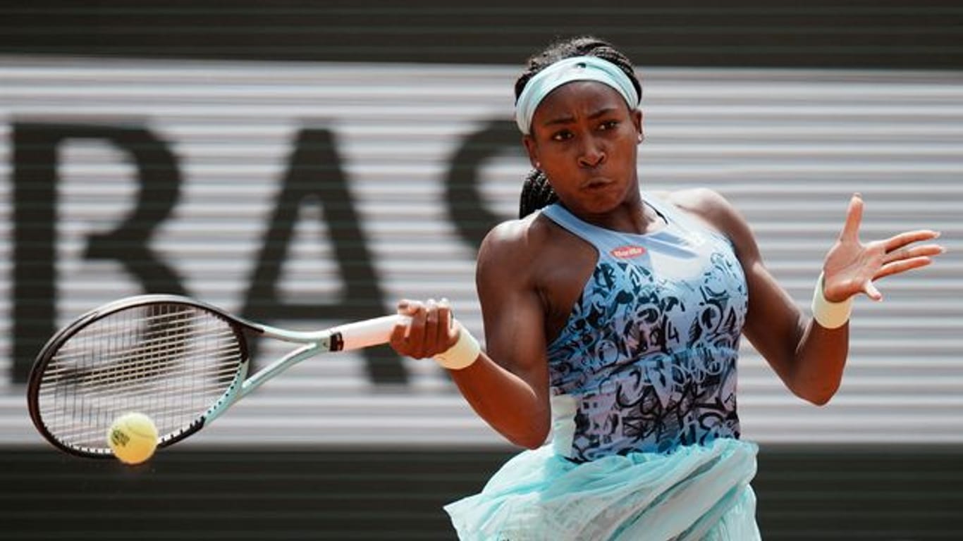 Steht erstmals bei einem Grand-Slam-Turnier im Halbfinale: Coco Gauff.