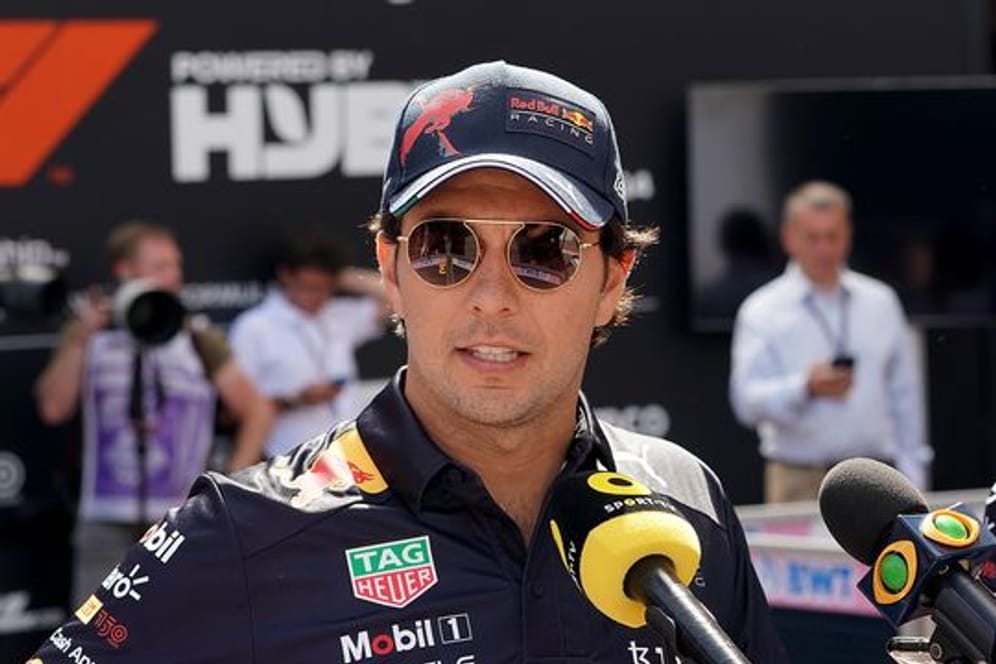 Verlängerte seinen Vertrag bei Red Bull bis 2024: Sergio Perez.