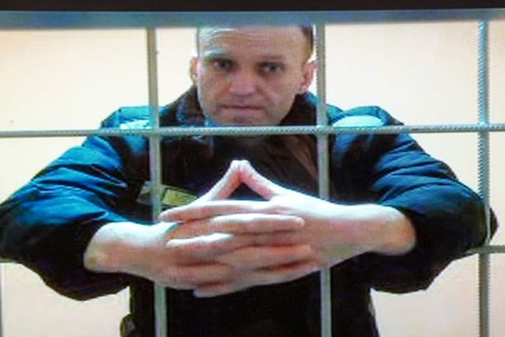 Der russische Oppositionspolitiker Alexej Nawalny sitzt bereits hinter Gittern.
