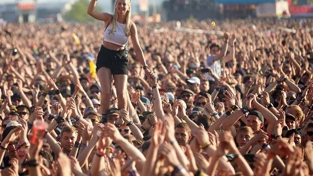 Das Musikfestival "Rock am Ring" findet vom 3.