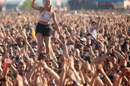 Das Musikfestival "Rock am Ring" findet vom 3.