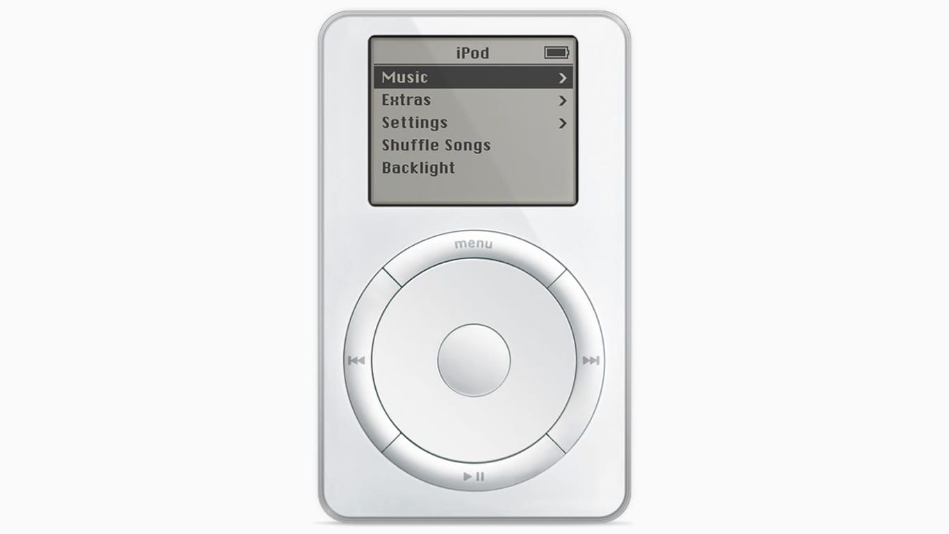 Der erste iPod aus dem Jahr 2001