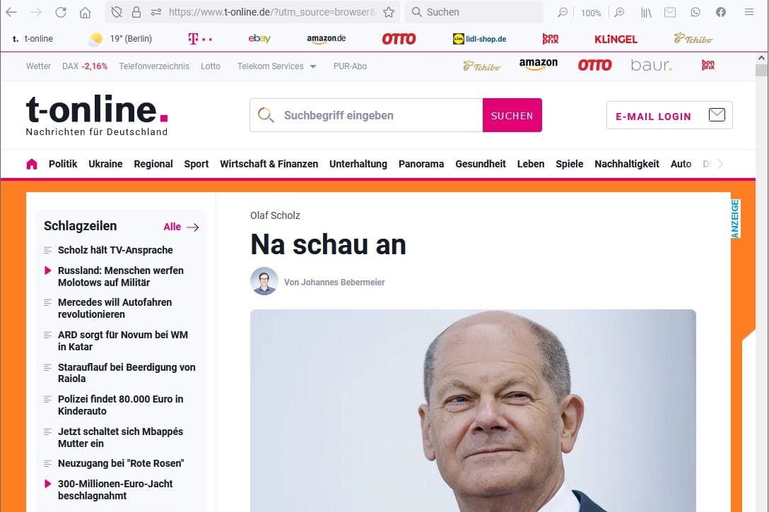 Der neue t-online Browser