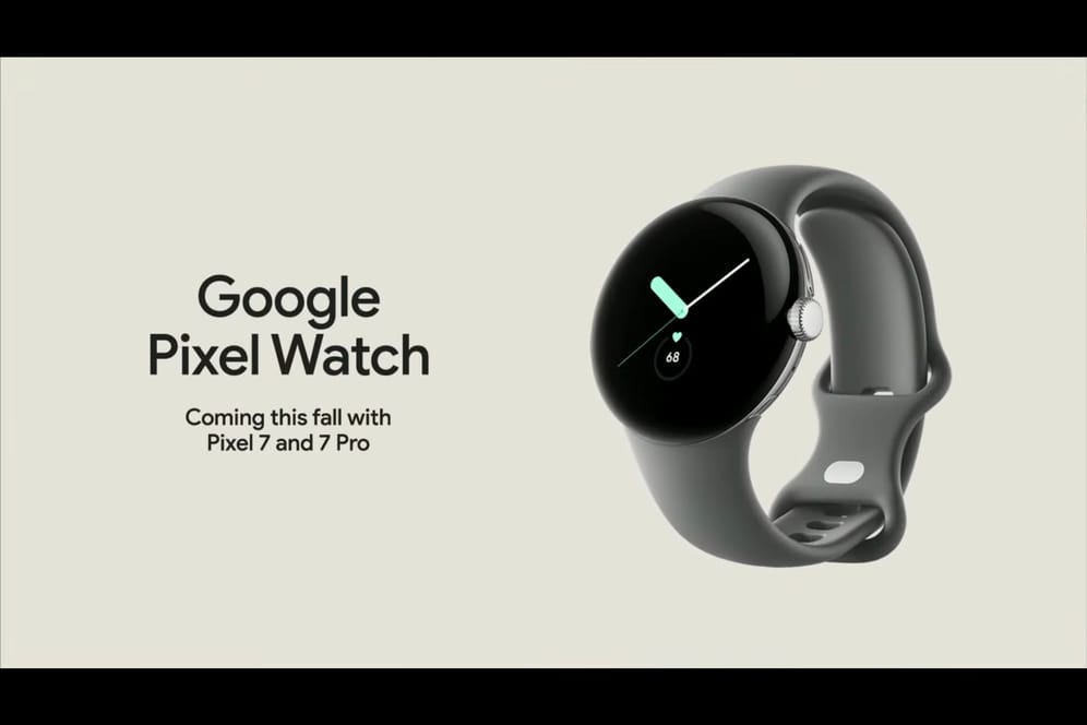 Die neue Pixel Watch: Alle Details will Google erst in den kommenden Wochen verraten