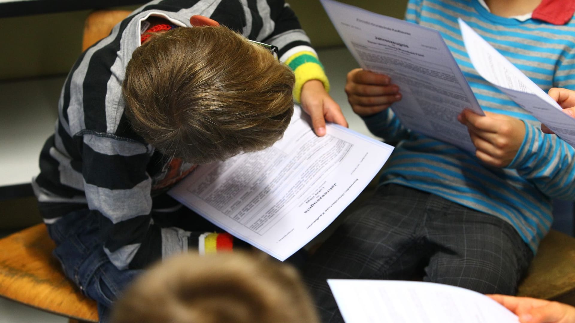Zeugnisse in Grundschulen