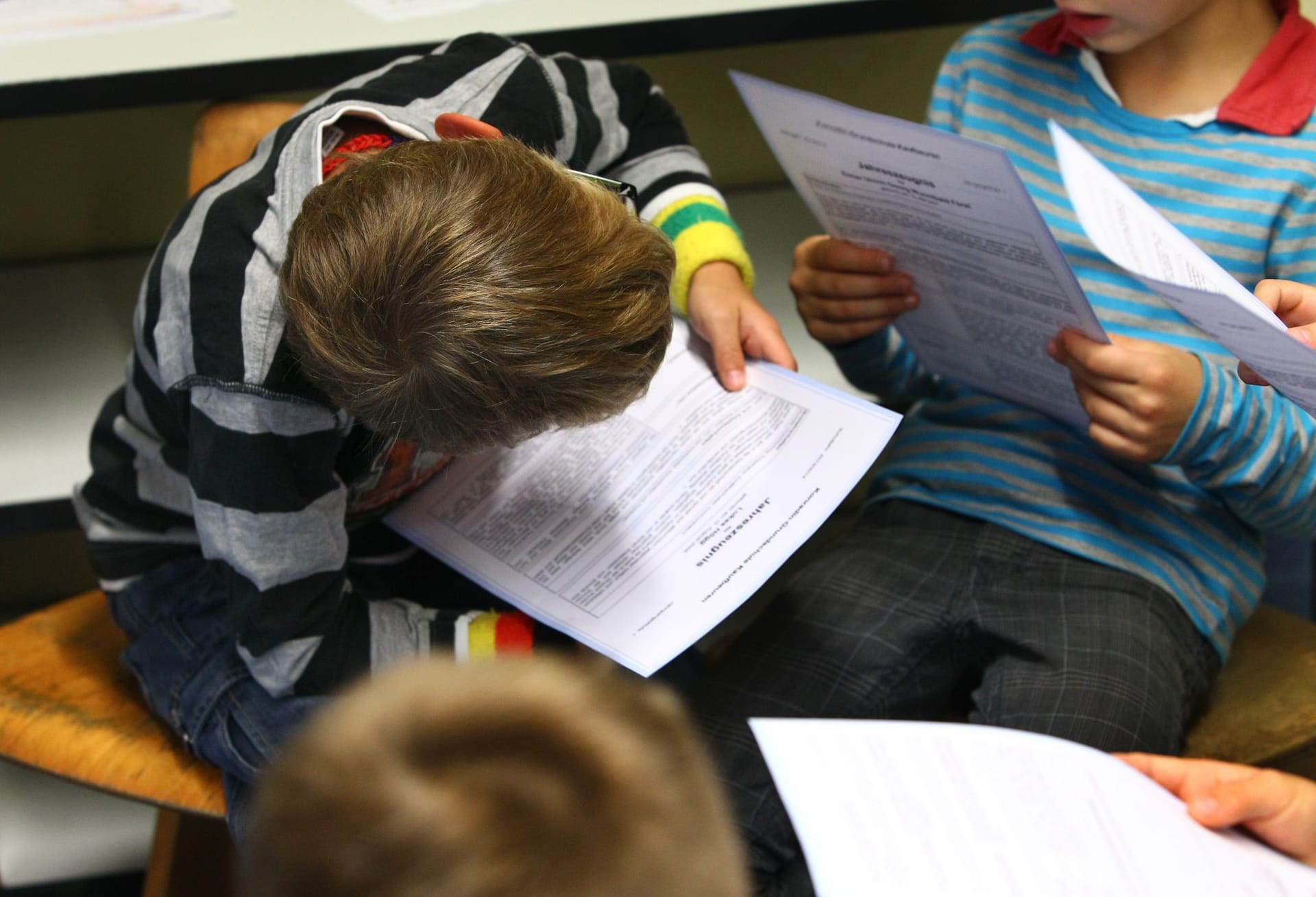 Zeugnisse in Grundschulen
