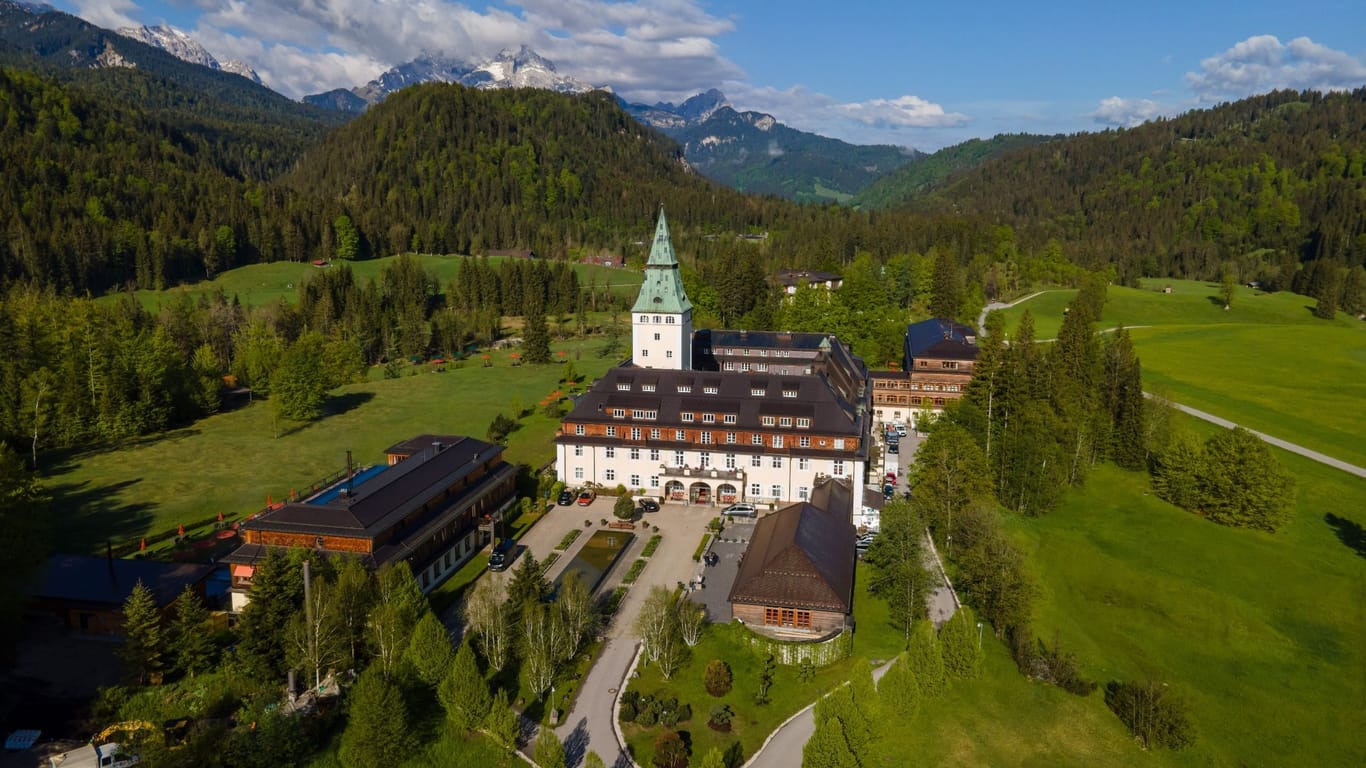 G7-Gipfelort Schloss Elmau