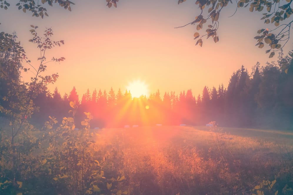 Sommersonnenwende: Um den Termin der Sommersonnenwende herum wird es in den skandinavischen Ländern nachts kaum dunkel.