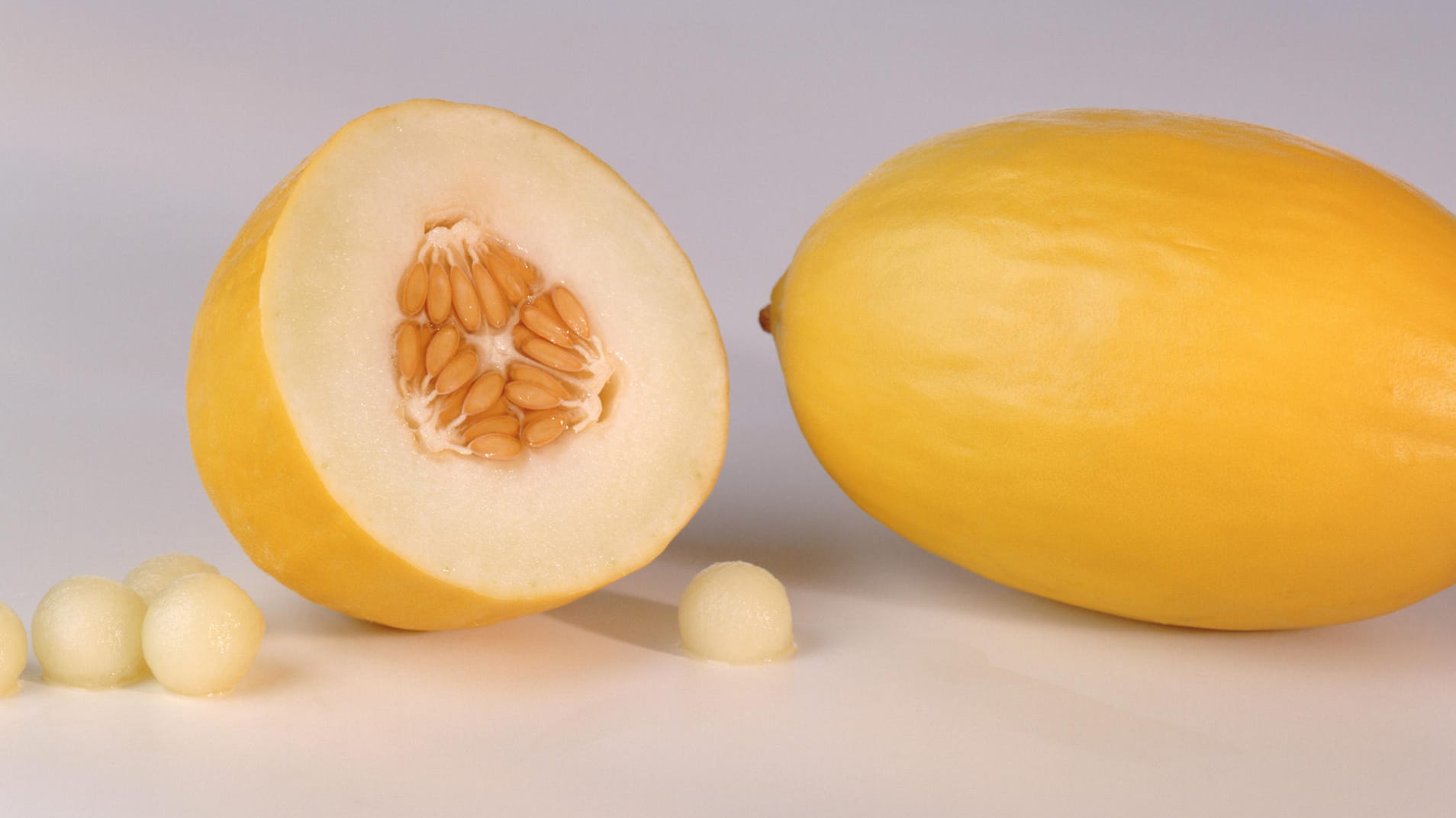 Honigmelone: Sie enthält viele Vitamine und Mineralstoffe.