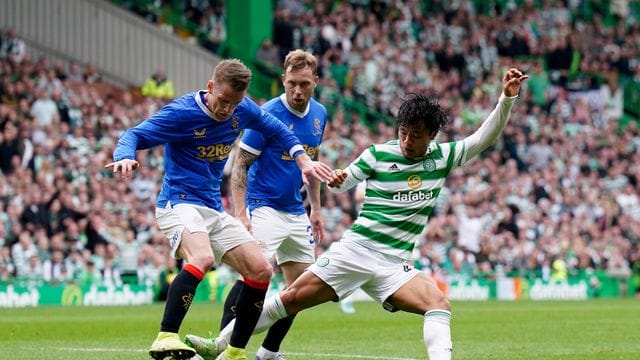 Celtic Glasgow und die Glasgow Rangers trennten sich 1:1.