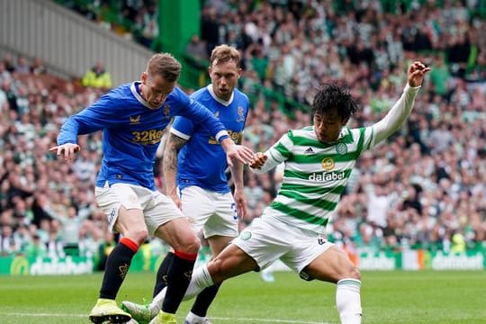 Celtic Glasgow und die Glasgow Rangers trennten sich 1:1.