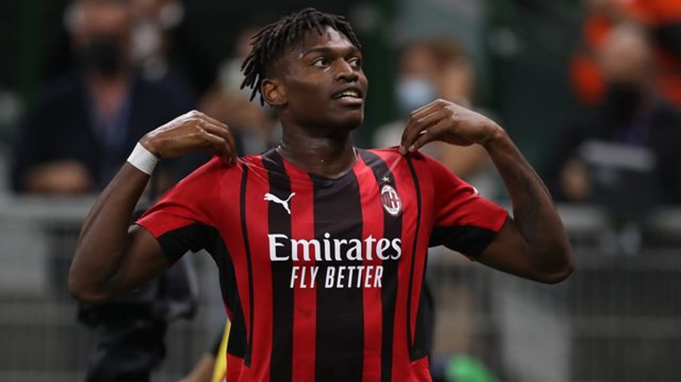 Rafael Leao schoss Milan gegen den AC Florenz zum Sieg.