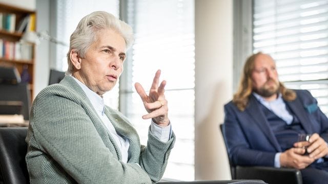 Marie-Agnes Strack-Zimmermann (FDP) und Anton Hofreiter (Grüne) im Interview mit der dpa.