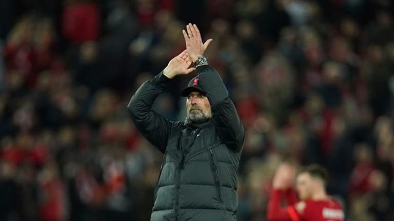 Trainer Jürgen Klopp könnte mit dem FC Liverpool diese Saison vier Titel holen.