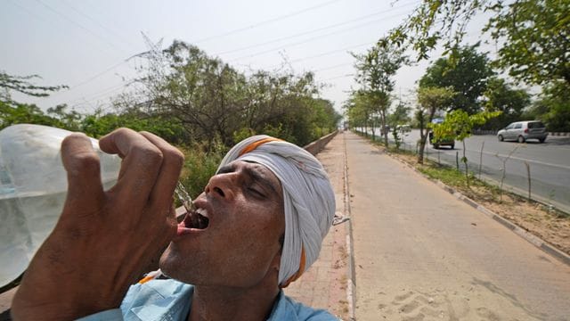 Wasser ist ein kostbares Gut in Neu-Delhi. Wasser ist ein kostbares Gut in Neu-Delhi.