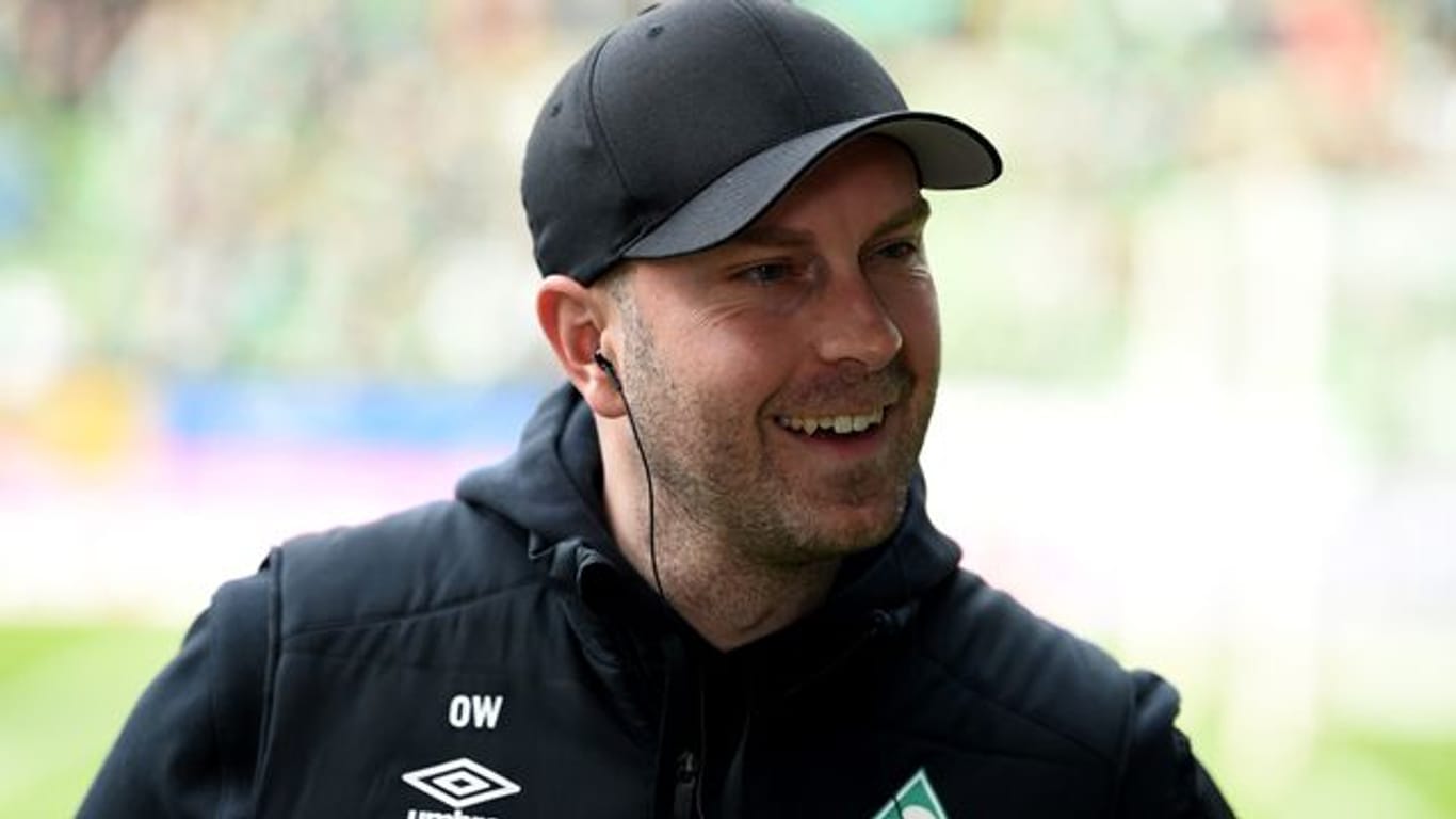 Werder-Trainer Ole Werner will mit seinem Team in die Bundesliga aufsteigen.