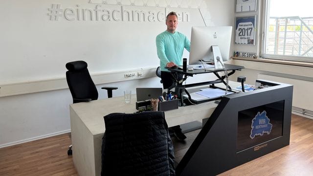 Kay Bernstein würde gerne der Präsident von Hertha BSC werden.