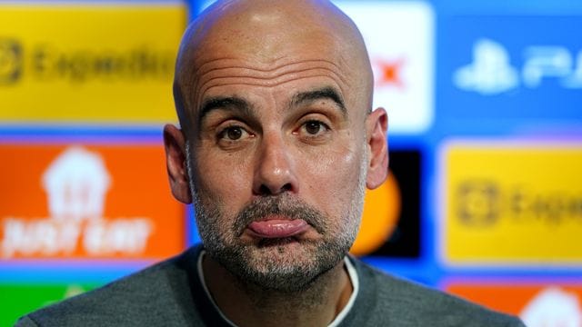 Trainer Pep Guardiola hat mit Manchester City bislang noch keinen internationalen Titel gewinnen können.