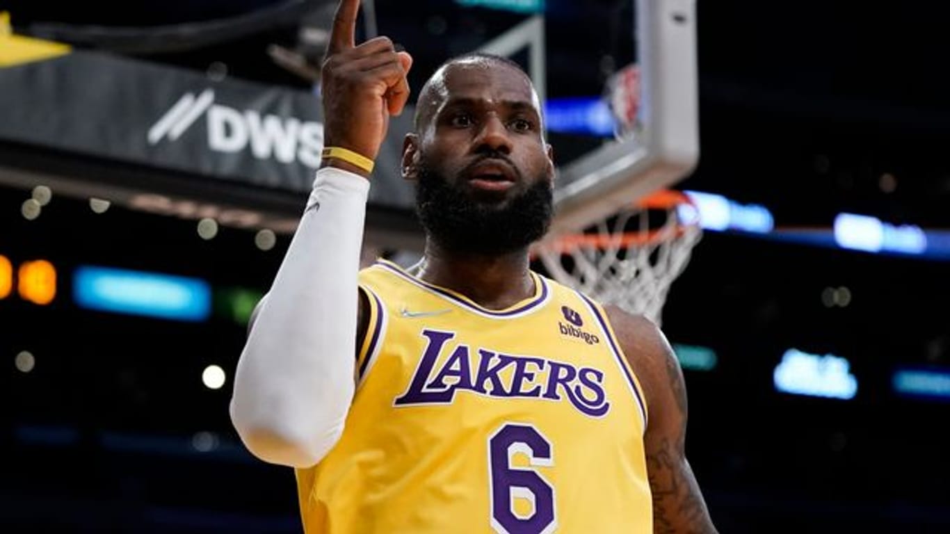NBA-Star LeBron James von den Los Angeles Lakers freute sich über Liverpools-Finaleinzug.