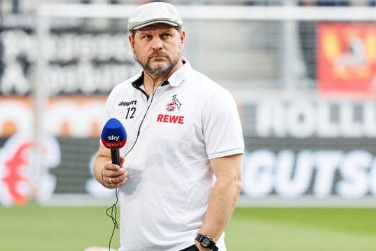 Kölns Trainer Trainer Steffen Baumgart will nicht zu früh feiern.
