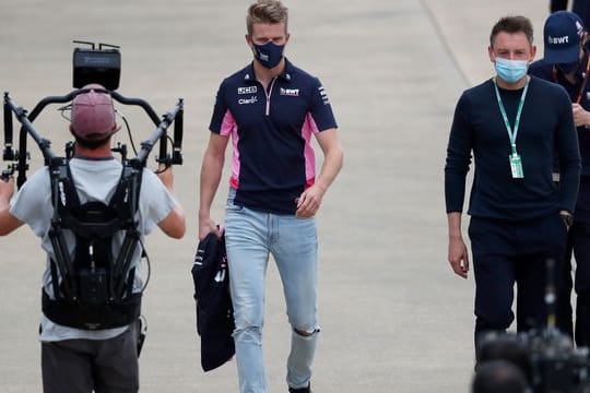 Der deutsche Formel-1-Pilot Nico Hülkenberg (2.