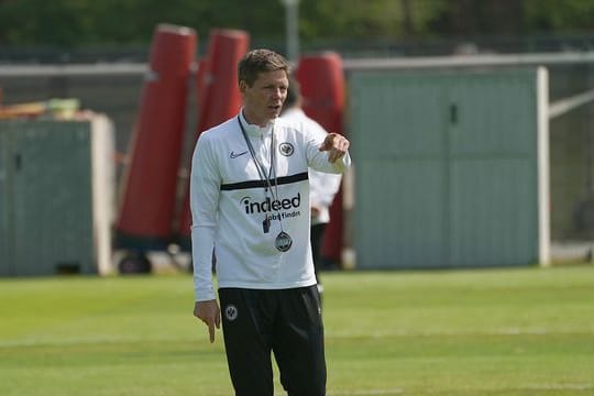 Wird die Profis von Eintracht Frankfurt nach dem Einzug ins Finale der Europa League zu einem Waldlauf bitten: Trainer Oliver Glasner.