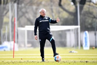 Trainer Felix Magath hofft auf den Klassenerhalt seiner Hertha.