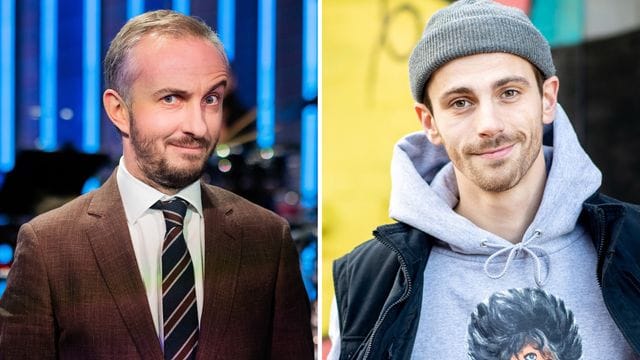 Jan Böhmermann und Fynn Kliemann.